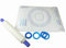 TUPPERWARE Backen Profi-Teigrolle blau Back'n'Roll+Teigunterlage Fix&Fertig