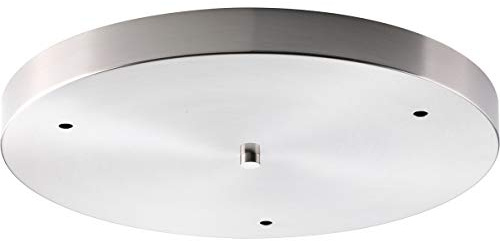 Progress Lighting P8403-09 Traditional/Casual Canopy Accessory, Brushed Nickel