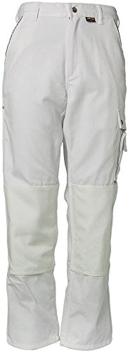 Planam 2122044 Size 44 Canvas 320 Trousers - Pure White