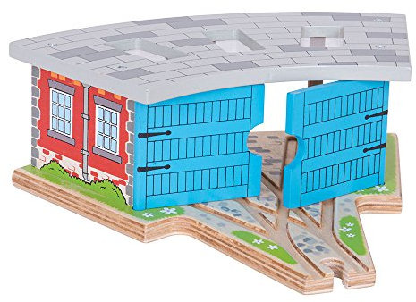 Bigjigs Rail Lokschuppen Für 3 Züge