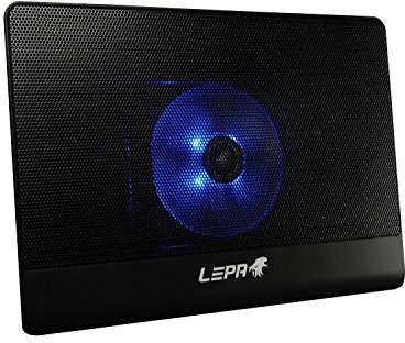 LEPA LPCP001 Lepad V17 Support ventilé pour Ordinateur portable jusqu'à 17 Noir