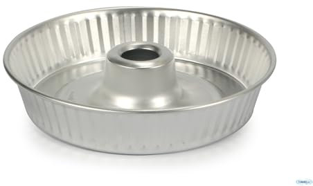 Pentole Agnelli COAL43TU22 Agnelli Family Cooking Rame e Pasticceria Ciambella Alluminio, Spessore 0.6 cm, 22 cm