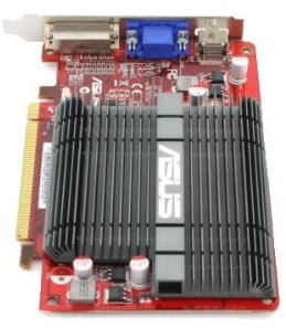 Asus ATI Radeon HD5450 Silent 1 GB DDR2 VGA/DVI/HDMI PCI-Express Video Card EAH5450 SILENT/DI/1GD2