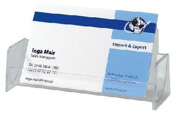 SIGEL VA120 Visitenkarten-Aufsteller / Visitenkartenhalter 20er Pack, für 50 Karten - auch 3 / 8 Fächer