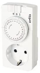 DOMO S 230 V.NTERRUPTOR HORARIO ANALÓGICO ENCHUFABLE SEMANAL. SIN RESERVA 230 V 3500W