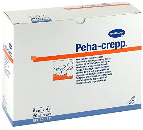 PEHA CREPP Fixierbinde 6 cmx4 m 20 St Binden