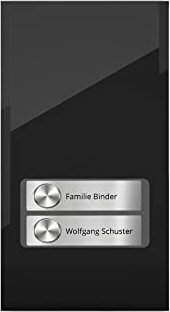 DoorLine Pro Exclusive Farbe: Schwarz von Telegärtner Elektronik, Intelligente Türstation, mit Ihrem Router z.B. mit der AVM FRITZ!Box zur Tür-Sprechanlage gekoppelt