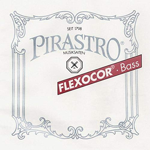Pirastro FLE341200 Flexocor Series Steel Bass E String, Rope Core