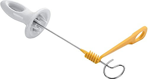 Tescoma 420637 Presto Taglia Patate a Spirale, 4 Spiedini, Acciaio, Bianco/Giallo