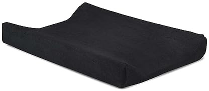 Jollein 550-503-00021 - Funda de cambiador de pañales (50 x 70 cm), color negro