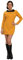 Rubies Star Trek Classic Deluxe Kleid in Gold Kostüm, gold, Small