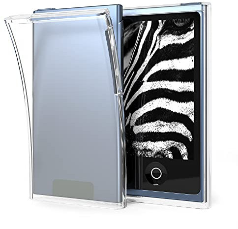 kwmobile Funda Compatible con Apple iPod Nano 7 - Carcasa Protectora Suave de TPU - Case Trasero en Transparente Mate