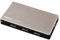 Hama USB-3.0 Hub 4-Fach (USB-Verteiler mit intelligenter Ladefunktion, Adapter mit automatischer Geräteerkennung mit Netzteil und USB-Kabel, Alugehäuse) Silber