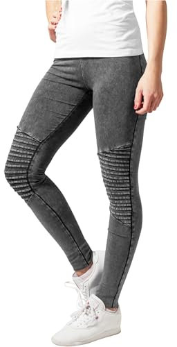 Urban Classics Damen Leggings Denim Jersey, Darkgrey, XL, TB1056-00094-0054