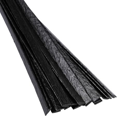 FiberFlex Plastic Welding Rod, Flat Ribbon, 30 ft., Black