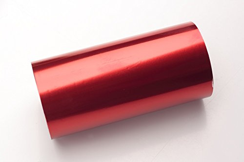Fripac-Medis Aluminiumhårfolie för Wrapmaster 500, slät 50 m x 12 mm, röd