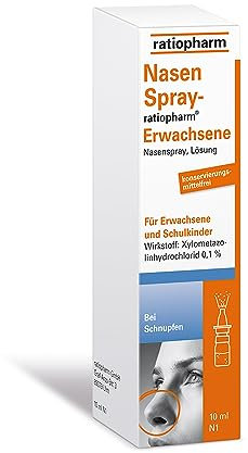 NasenSpray-ratiopharm Erwachsene: Befreit schnell und effektiv die verstopfte Nase, 10 ml