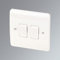 MK 2-Gang 2-Way 10AX Light Switch White by MK