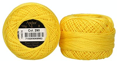 ANCHOR 290 pärlbomull nr.8