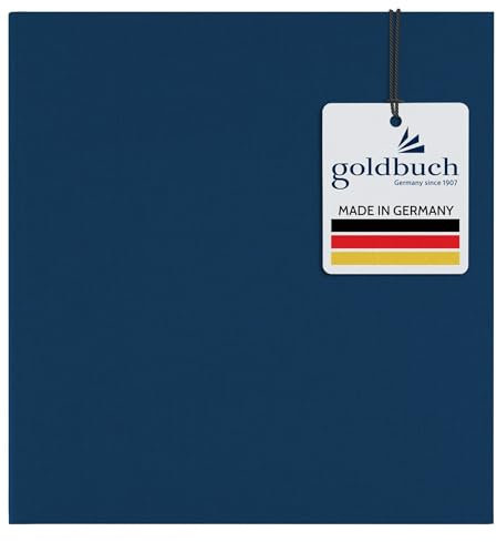 goldbuch Summertime 24711 Album Photo en Lin avec 60 Pages Blanches et intercalaires en Papier parchemin Bleu Clair 25 x 25 cm