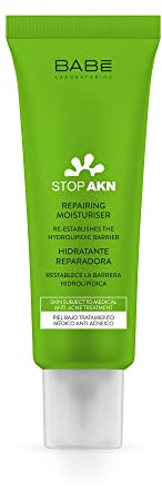 Laboratorios Babé - Stop AKN Crema Facial Hidratante Reparadora 50 ml| Previene la Formación de Acné | Manteca de Murumuru | Complementario a Tratamiento Antiacné | Crema Hidratante Facial Piel Grasa