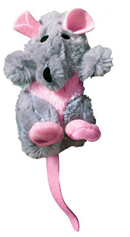 KONG - Cat Nachfüllbare Katzenminze Ratte - 1 Stück