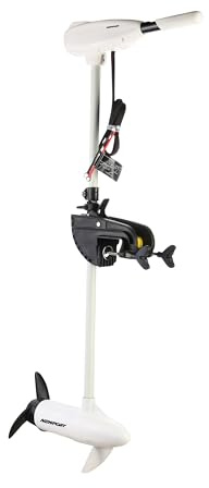 Newport L-Series 86lb Thrust Transom Mounted Saltwater Electric Trolling Motor w/LED Battery Indicator (40 Shaft)
