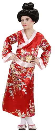 W WIDMANN MILANO Party Fashion - Costume enfant Geisha, kimono, robe japonaise, déguisements de carnaval
