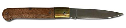 AUSONIA - Coltello da tasca modello Calabrese manico legno Cm 18
