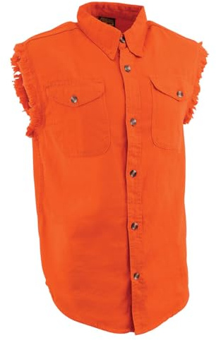 Milwaukee Performance Chemise sans manches en jean pour homme