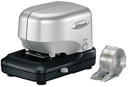 Rexel 2101197 Elektrohefter Stella 30 silber/schwarz