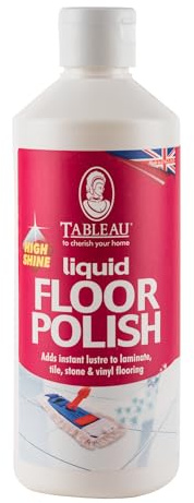 Tableau High Shine Floor Polish, 500 ml (Pack of 1). Cleaning Products For Home. Multi Use Flooring Polish. Easy To Use Liquid Polishing For Sealed Floors. Made In Great Britain
