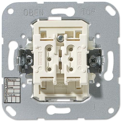 Jung 4072.01LED KNX Taster Busankoppler 2-fach - Tasterstellung