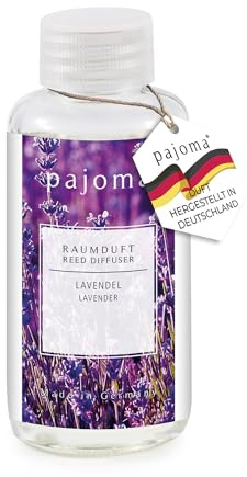 pajoma® Raumduft Nachfüllflasche Lavendel 100 ml | Nachfüller für Lufterfrischer | intensiver und hochwertiger Duft in Premium Qualität