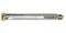 10 Stück Fensterrahmendübel Metallrahmendübel 10 x 132 mm verzinkt