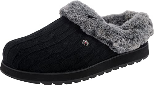 Skechers Femme Keepsakes Ice Angel Clogs-and-mules-shoes, Noir, 39.5 EU