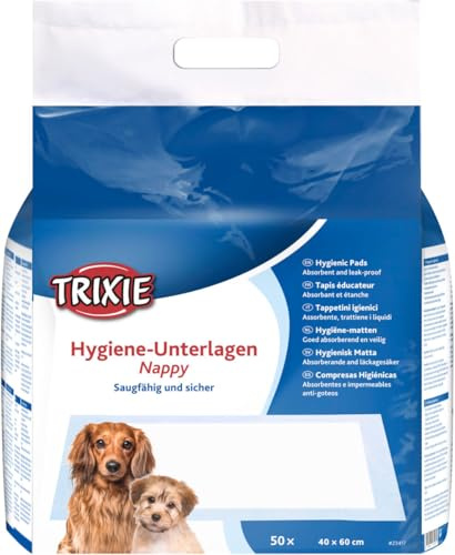 Tapis éducateur TRIXIE Nappy - 40 × 60 cm - 50 Pcs