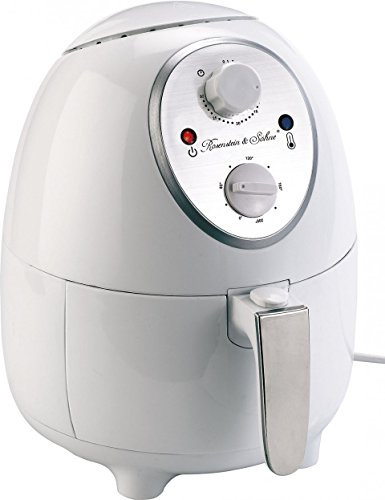 Rosenstein & Söhne Heissluftfriteuse: Multi-Heißluft-Fritteuse zum fettarmen Frittieren, 1.400 W, 2,8 l (Heißluftfritteusen, Fritöse, Korb)