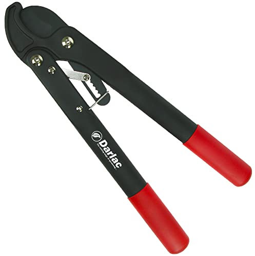 Darlac Handy Ratchet Garden Loppers – Powerful Ratchet Action for Reduced Pruning Effort – Lightweight Action Lopper with 35mm Cut Capacity - SK5 High Carbon Steel Blade