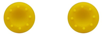 ALCXAZS 2 pezzi Gamepad Thumbstick Cover Joystick Accessori per tappi antiscivolo Sostituzione di parti di ricambio per One, Giallo