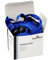 Durable Textilband (mit Sicherheitsverschluss, 44 x 20 mm) Packung à 10 Stück, blau, 813707