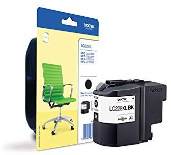 Brother Original Tintenpatrone LC-229XLBK schwarz (für Brother MFC-J5320DW, MFC-J5620DW, MFC-J5625DW, MFC-J5720DW)