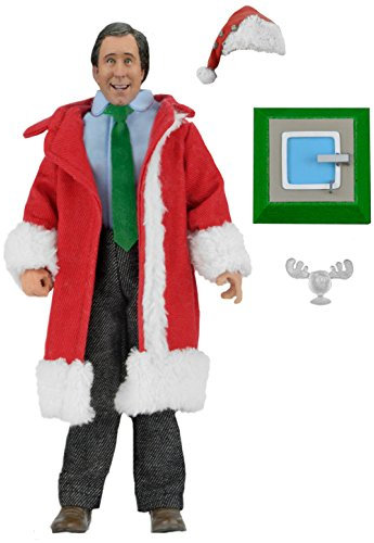 NECA National Lampoon's Christmas Vacation Santa Clark Clothed Figure, 8