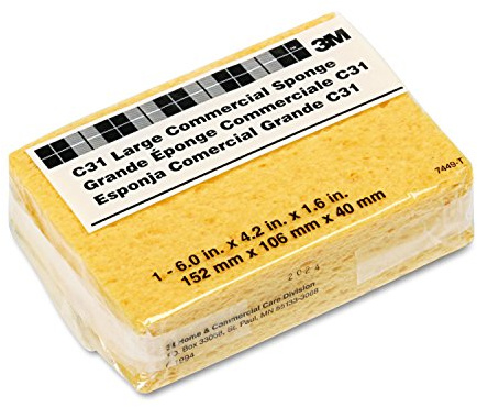 3M Sponge, Large (Pack of 1), Beige