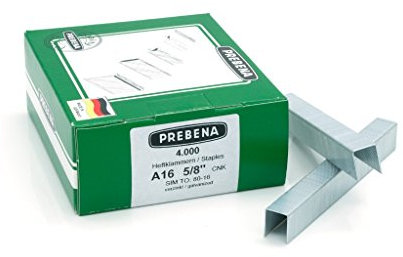 Prebena A16CNK Heftklammern verzinkt Druckluft Klammern 4000 St