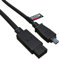 rhinocables - Firewire Cable | 9 Pin to 4 Pin IEEE 1394 | Fast Data Transfer | Audio & Video Connectivity for PC & Camera | Versatile Length Options, Black, 2m