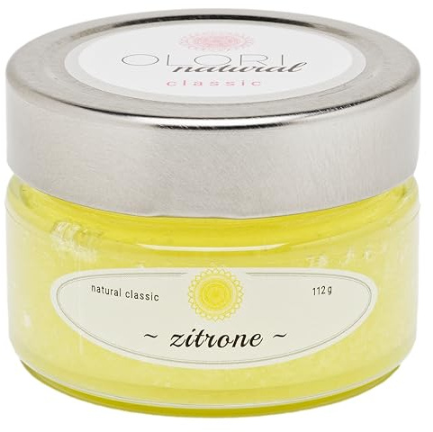 OLORI 'Classic' Pots parfumés - Parfum d'ambiance Naturel - Lemon - fraîcher Longue durée