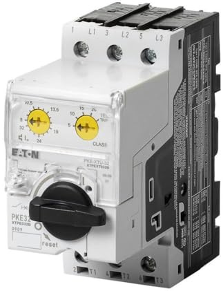 Eaton 121734 3-Pole Motor Circuit Breaker 8-32 A Standard