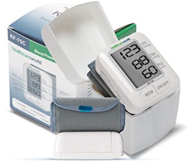 Wrist Blood Pressure Monitor Digital & Fully Automatic WHO Indicator Clinically Validated