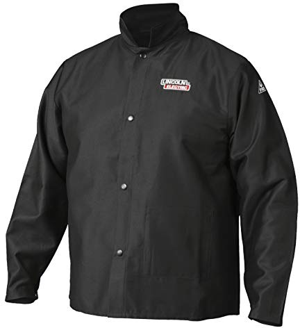 Lincoln Electric unisex adult Traditional FR Cloth Jacket, Black, XX-Large US